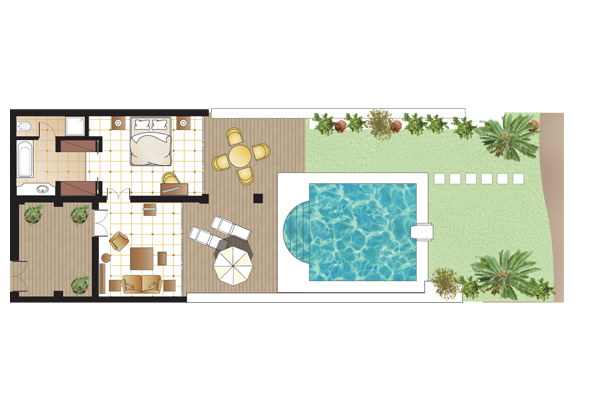 Deluxe 1 Bedroom Bungalow Suites Creta Palace 5 Star Hotel